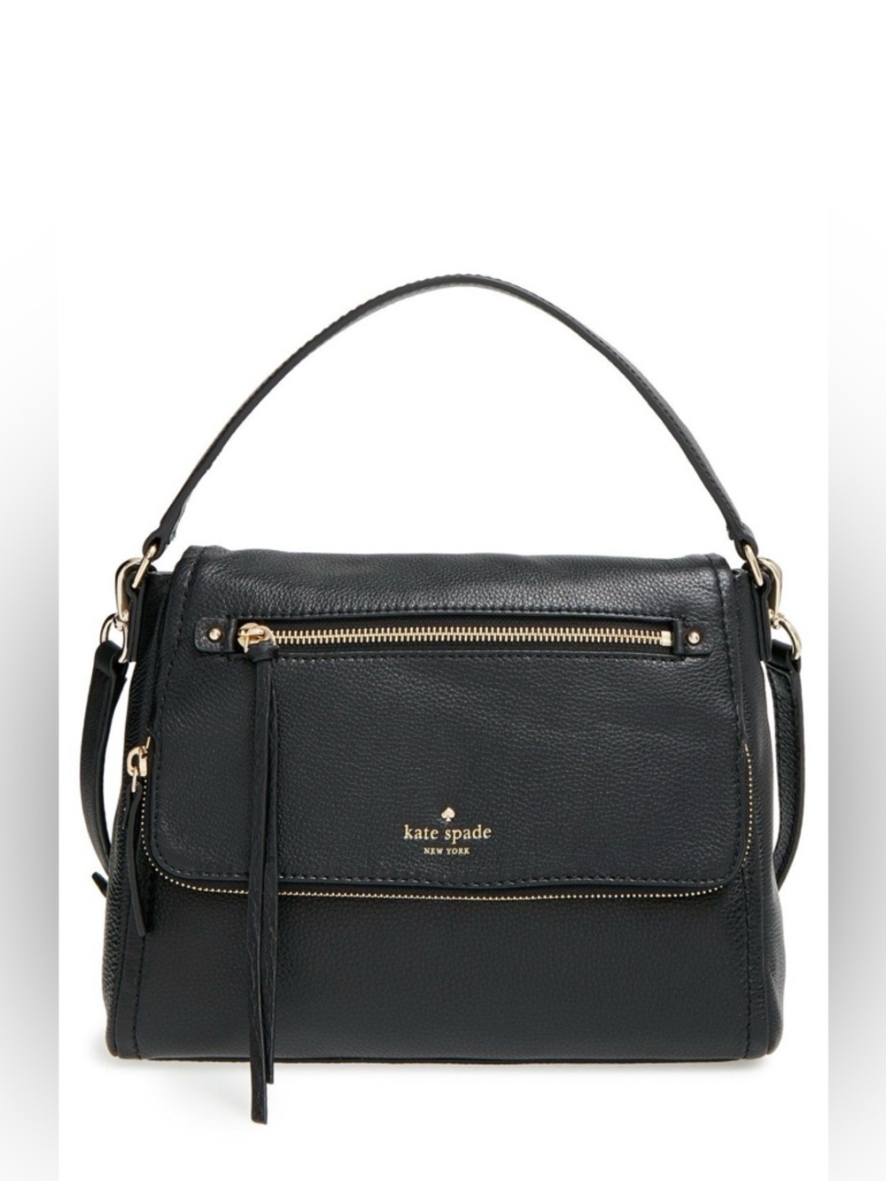 Kate Spade New York Black Leather Small Cobble Hill Toddy Bag - Picture 14 of 15